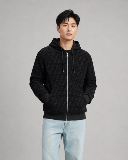 주말QZ / 펜디  지퍼 후드집업