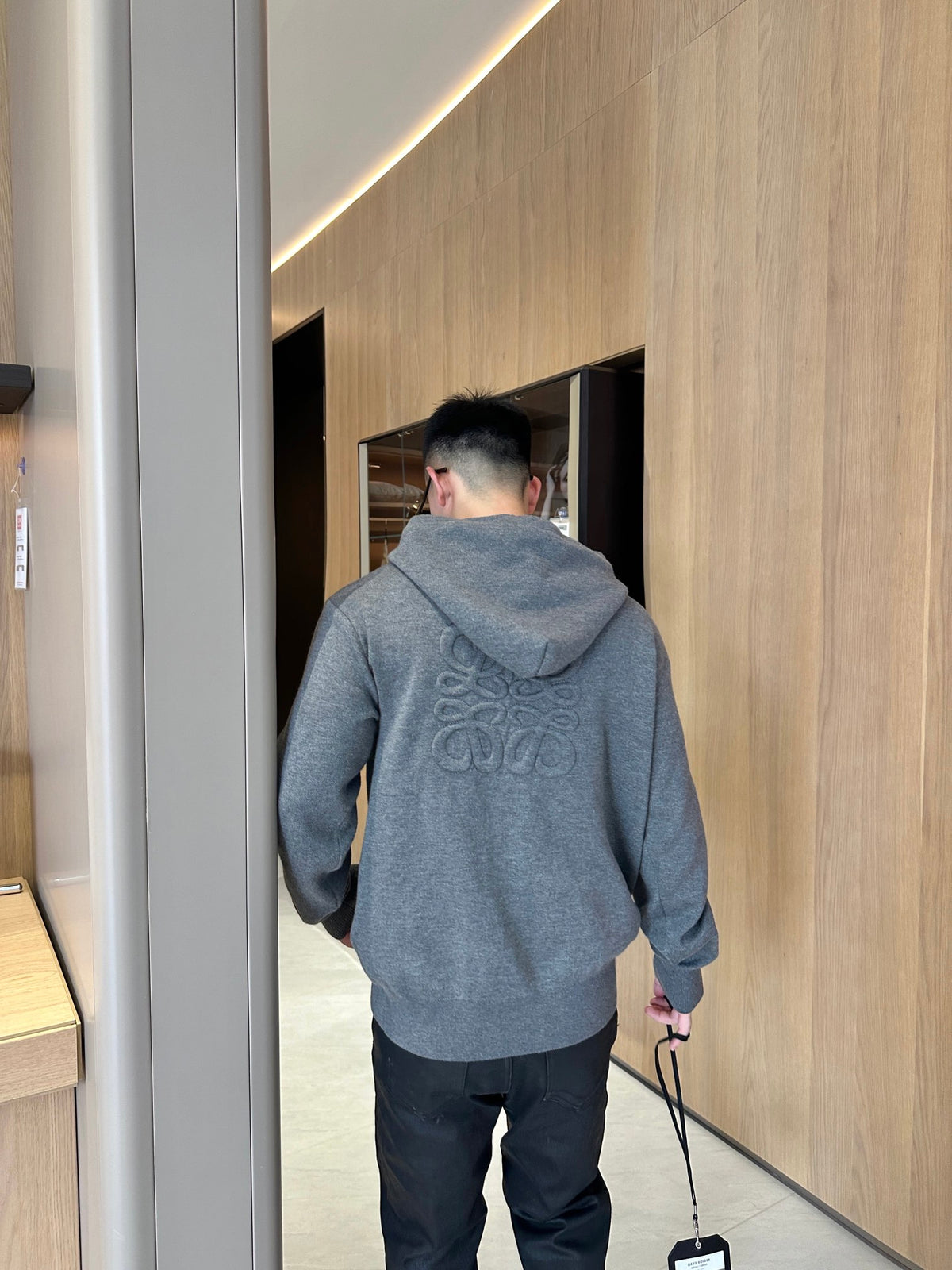 주말QZ / 로에베  지퍼 니트 후드집업