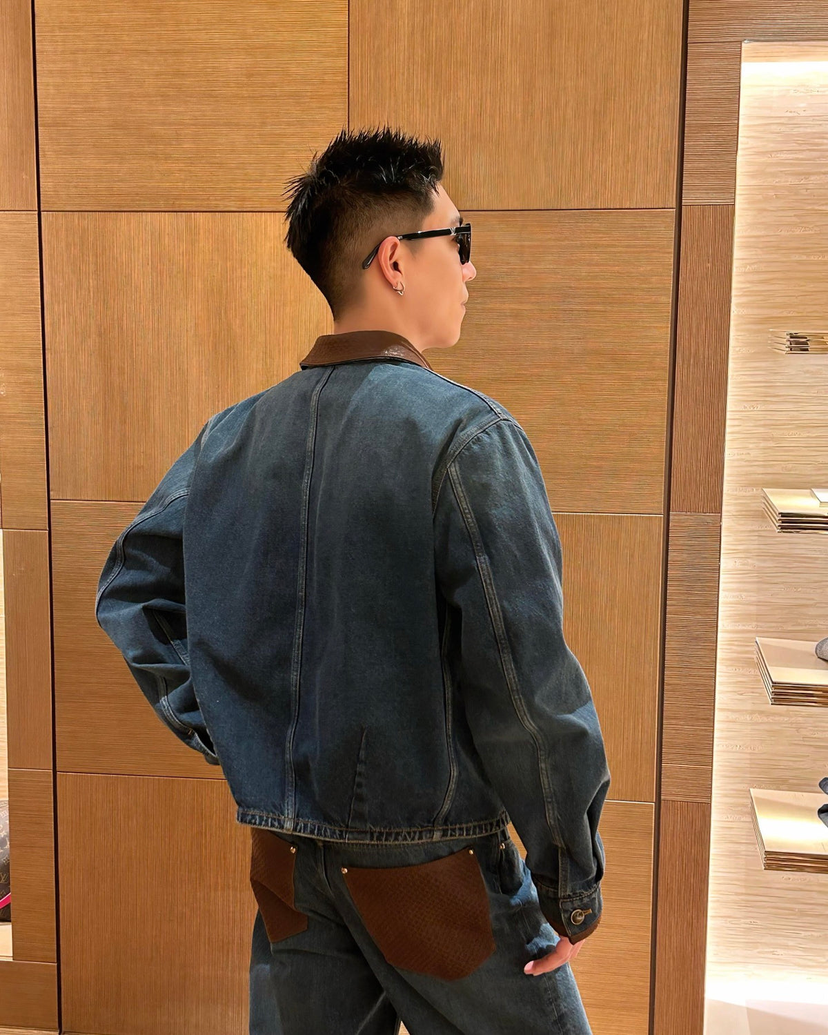 주말QZ / 루이비통  데님 재킷