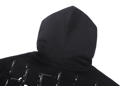 주말QZ / 지방시  프린트 지퍼 후드집업