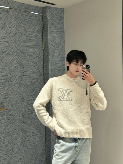주말QZ / 루이비통  라운드넥 긴팔 니트