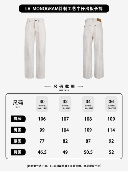 주말QZ / 루이비통  데님 팬츠