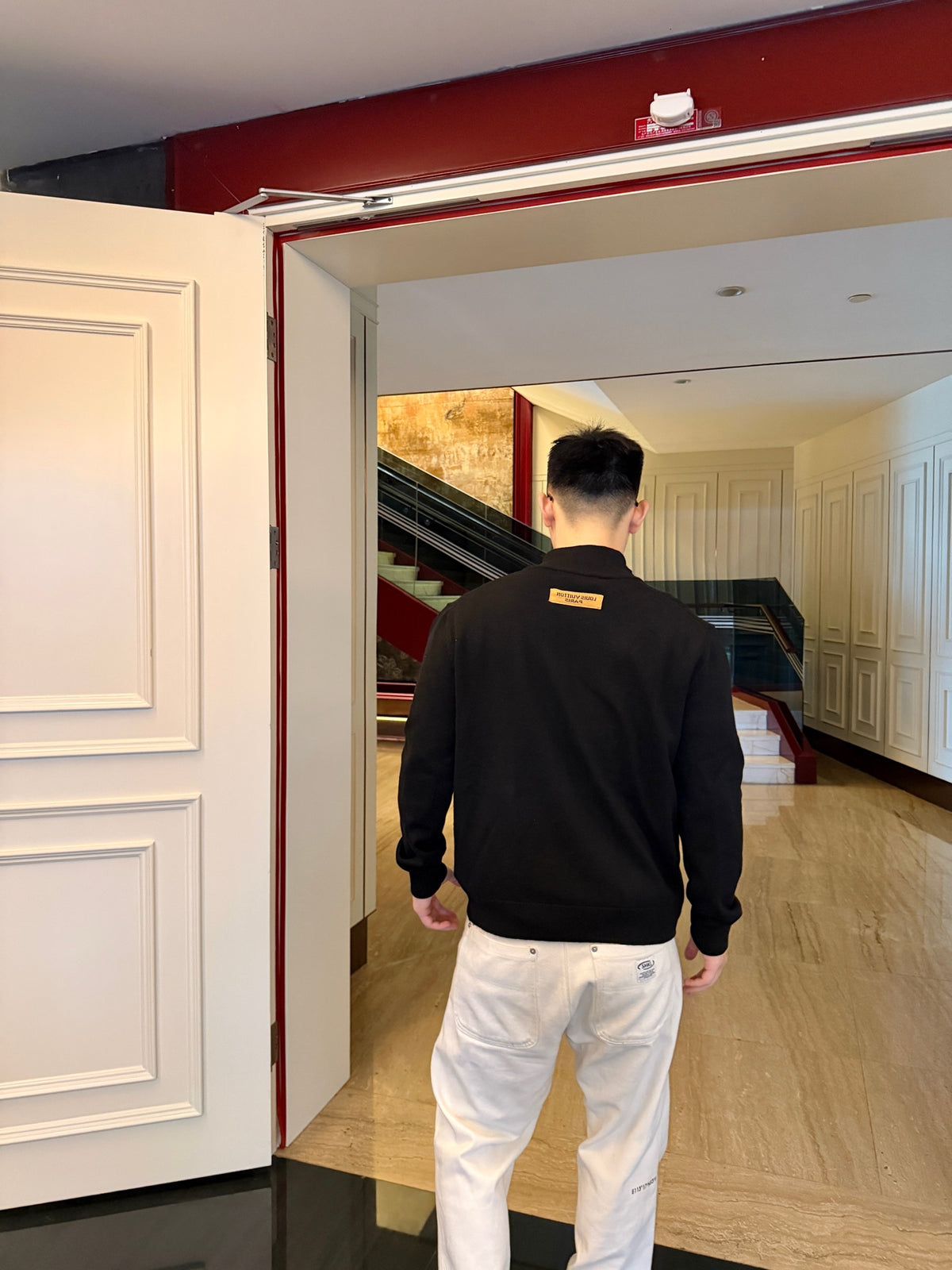 주말QZ / 루이비통  캐시미어 지퍼 가디건
