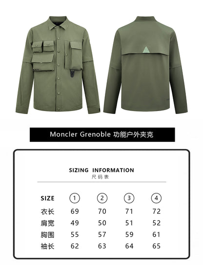 주말QZ / 몽클레르  아웃도어 재킷 탈착식 소매