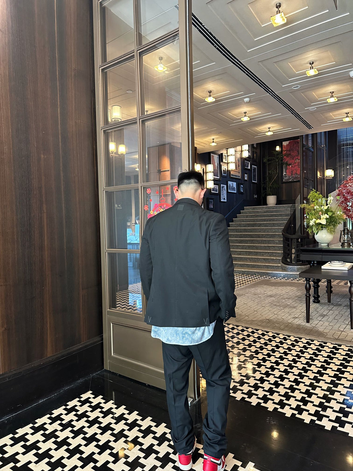 주말QZ / 루이비통  자카드 수트 재킷