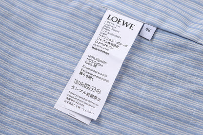 주말QZ / 로에베  코튼 자수 지퍼 재킷