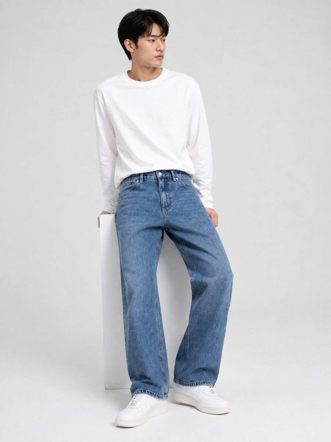 주말QZ / 펜디  데님 롱팬츠