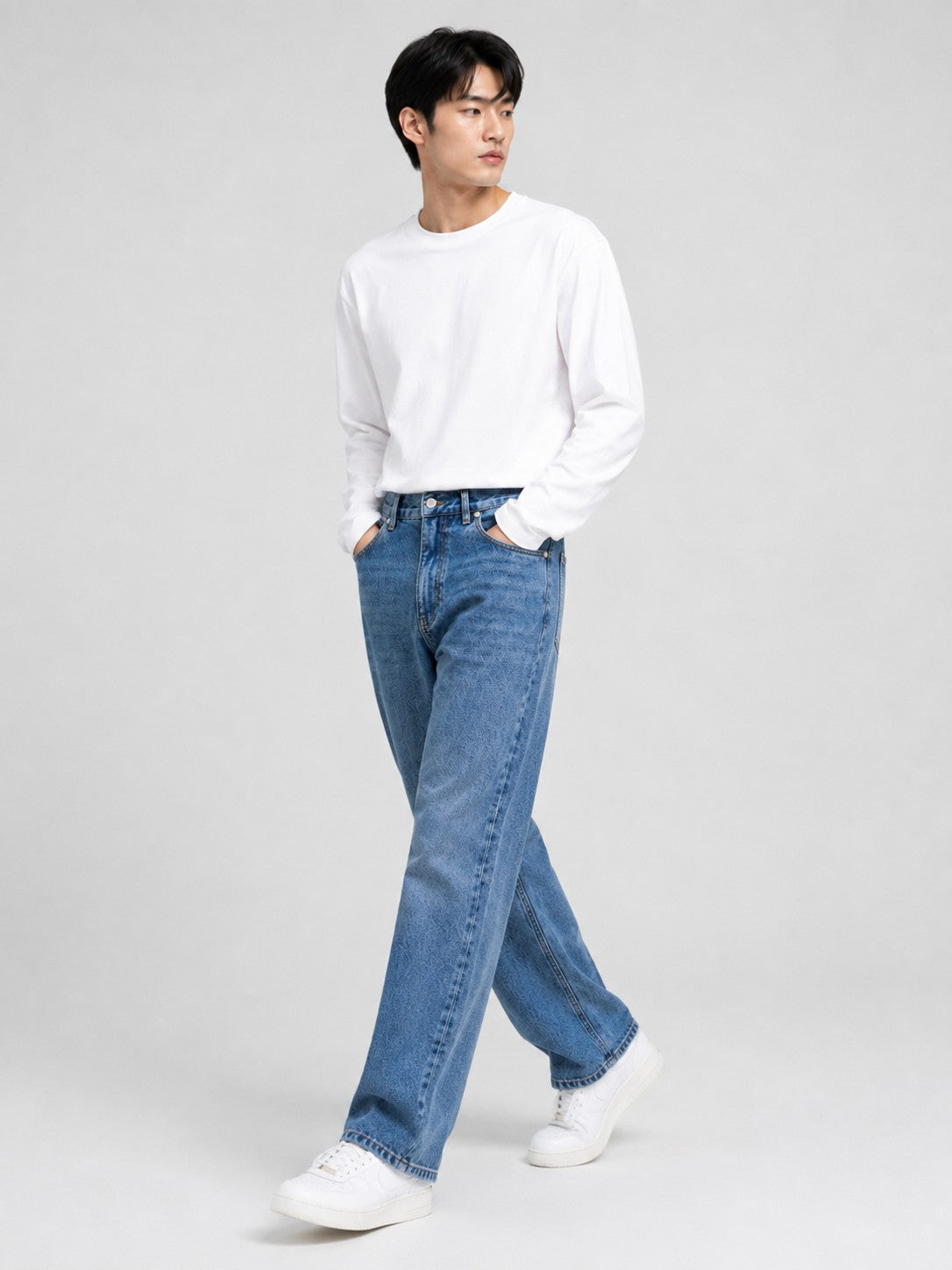 주말QZ / 펜디  데님 롱팬츠