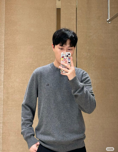 주말QZ / 버버리  라운드넥 울 캐시미어 니트