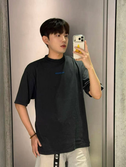 주말QZ / 발렌시아가  자수 반팔 티셔츠