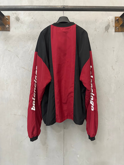 주말QZ / 발렌시아가  컬러 블록 긴팔 티셔츠