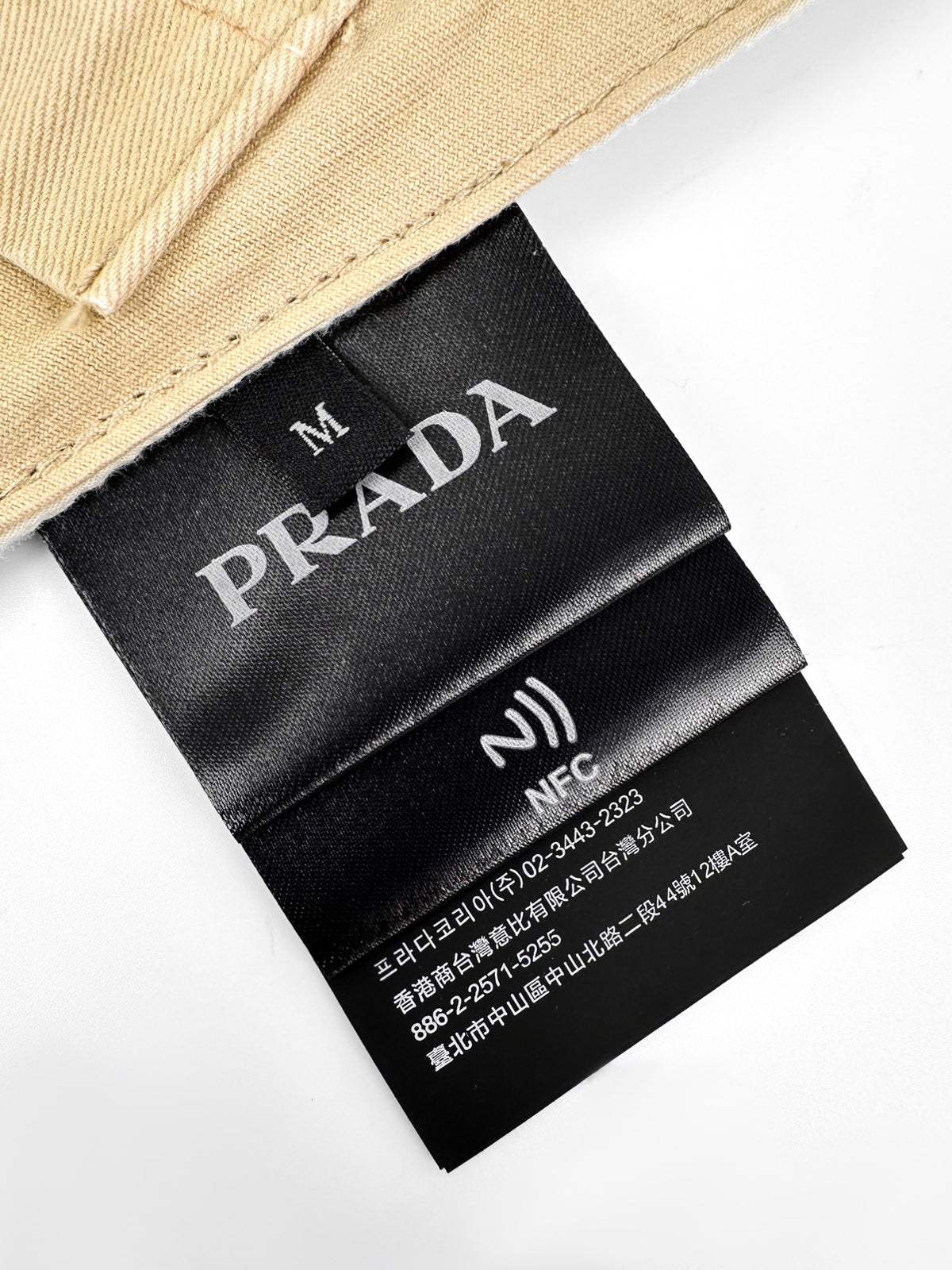 주말QZ / 프라다  자수 가죽 칼라 지퍼 자켓