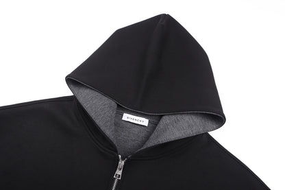 주말QZ / 지방시  자수 지퍼 후드 자켓