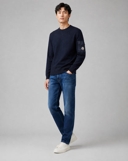 주말QZ / 몽클레르  라운드넥 니트