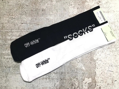 CND / OFF WHITE Typographic Socks