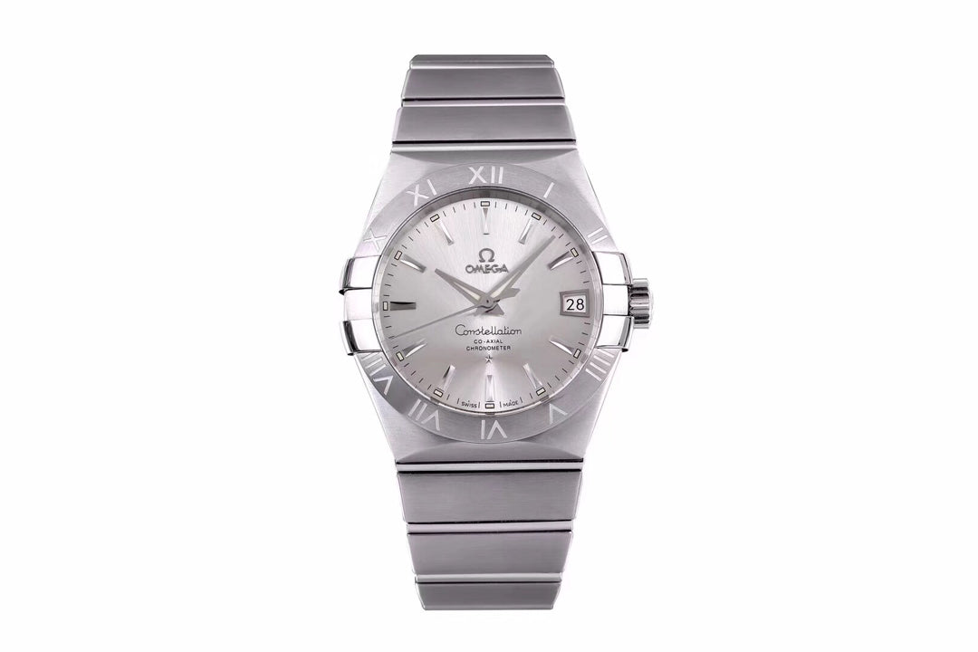 VS공장 오메가 컨스틸레이션 38MM 실버 바인덱스