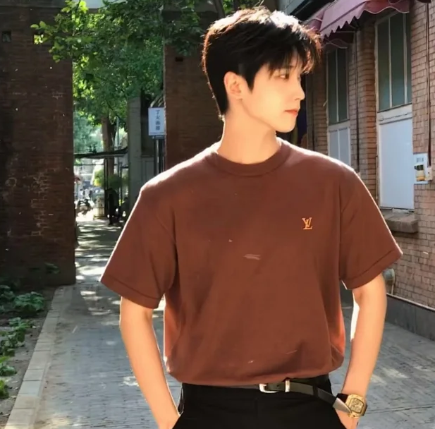 ZOK / 루이비통 니트 반팔 티셔츠