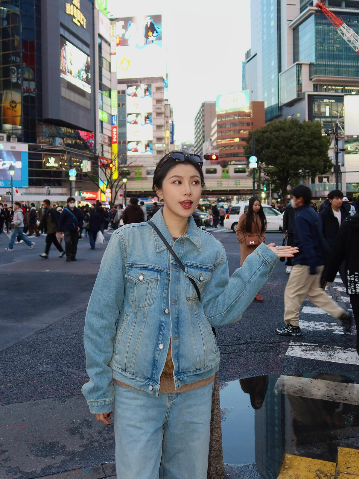 zb / 루이비통 데님 재킷