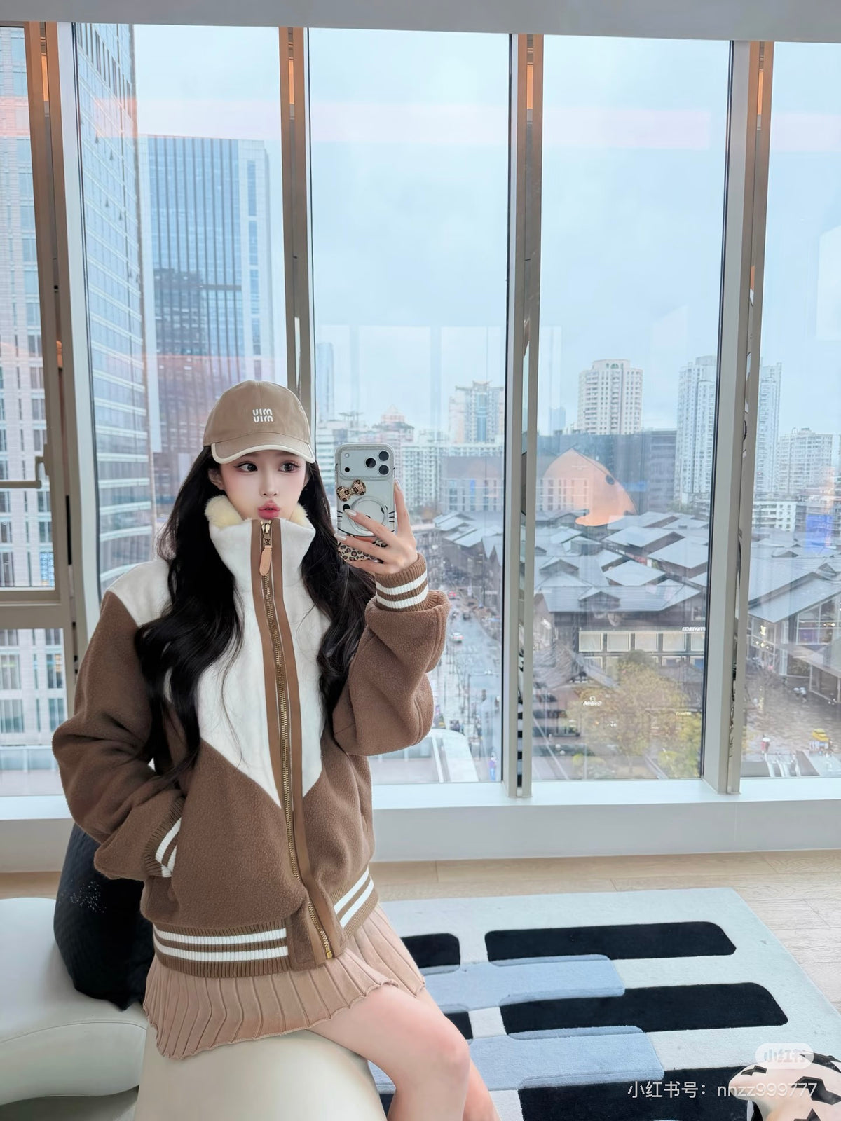 zb / 루이비통  지퍼 두꺼운 아우터