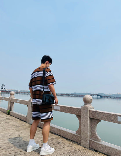 대리석 / 버버리 BBR23 봄여름 가장 핫한 신제품 메쉬탑 반바지 팬츠