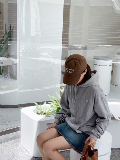 대리석 / 센린느 면 + 캐시미어 후드티