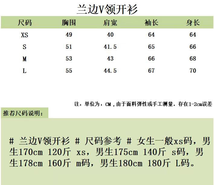대리석 /  구찌 블루 엣지 디테일의 브이넥 가디건