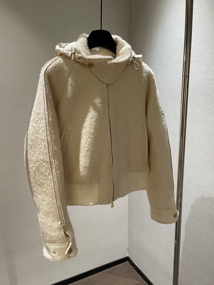 Bella / MC Wool Hood Goose Down Padding