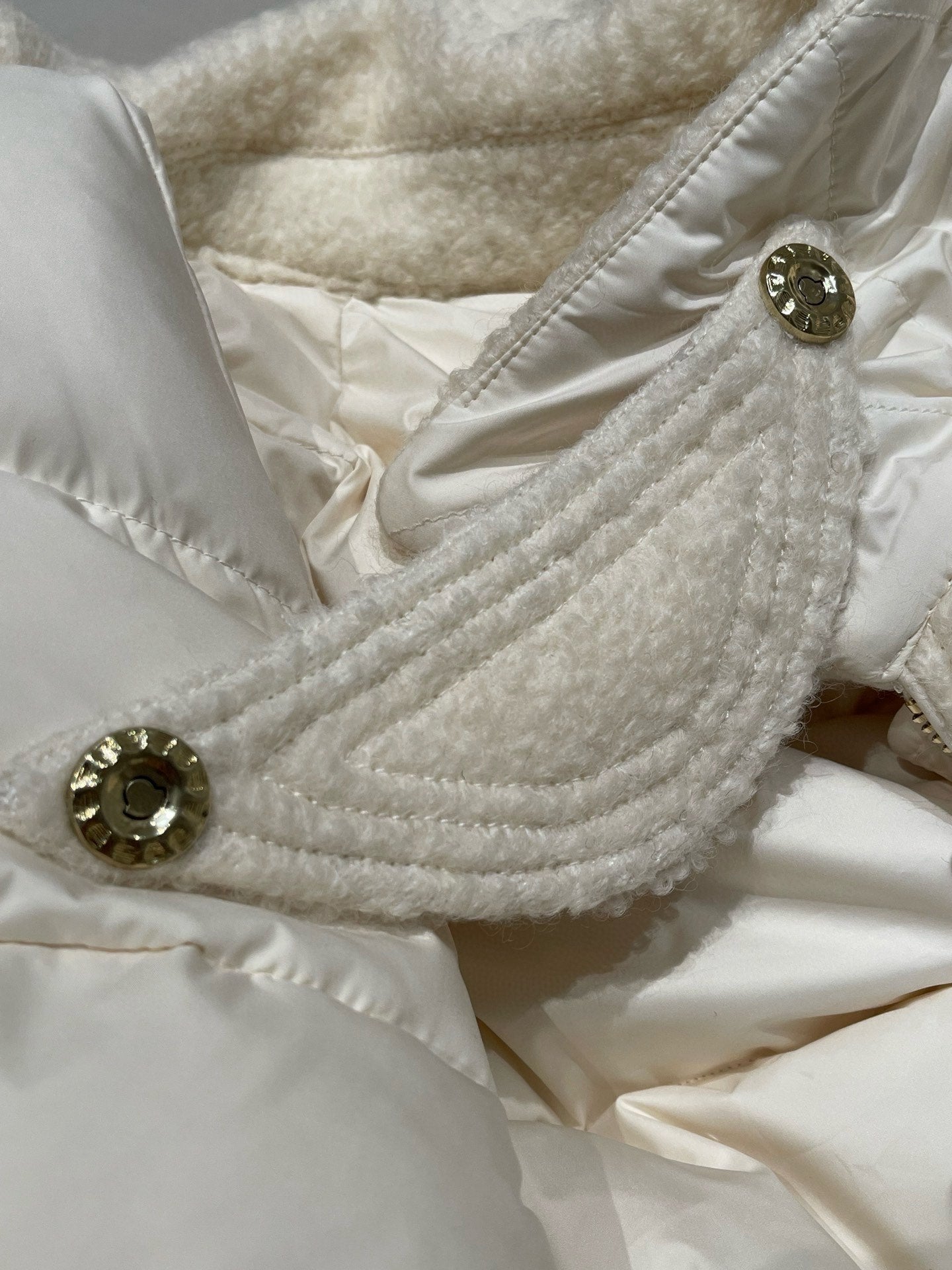 Bella / MC Wool Hood Goose Down Padding