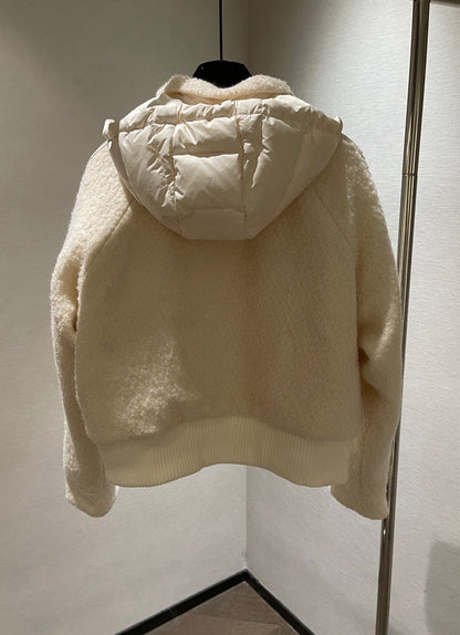Bella / MC Wool Hood Goose Down Padding