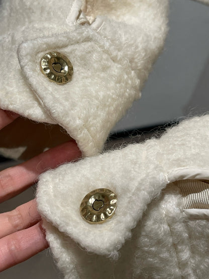 Bella / MC Wool Hood Goose Down Padding