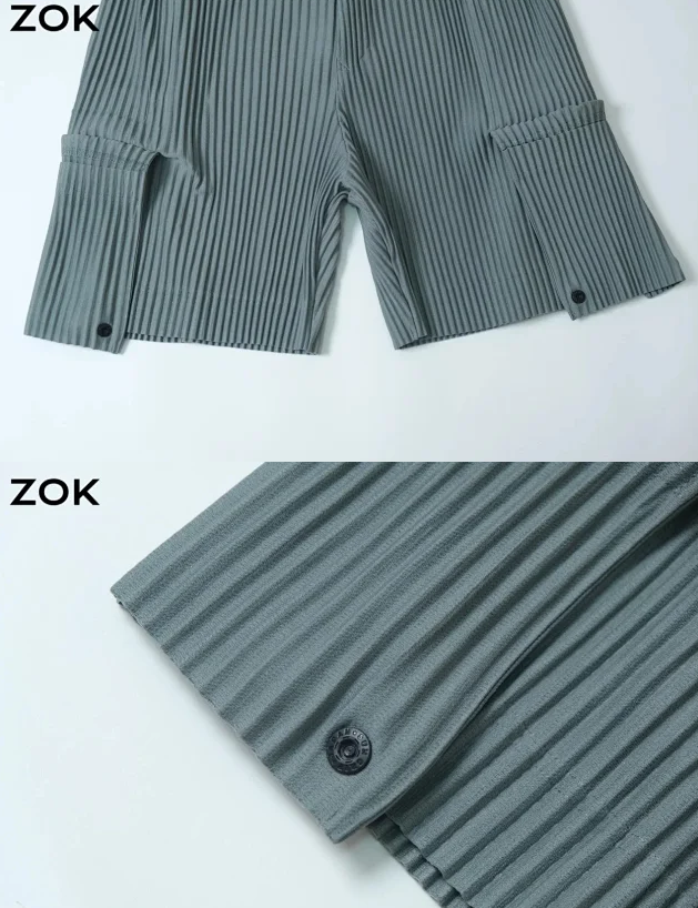 ZOK / 이세이미야케 의류 카고 반바지
