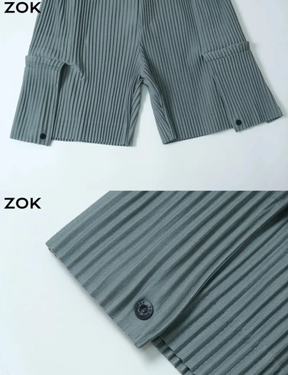 ZOK / 이세이미야케 의류 카고 반바지