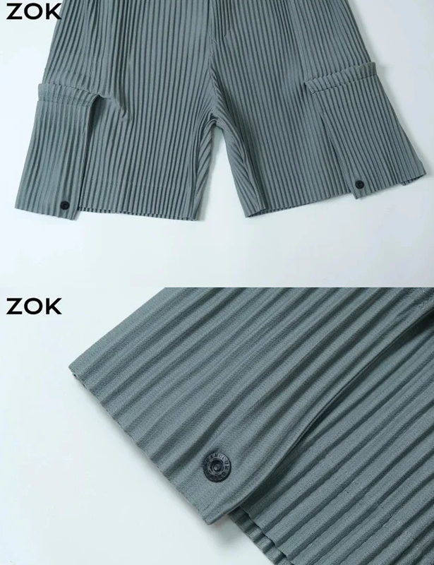 ZOK / 이세이미야케 의류 카고 반바지