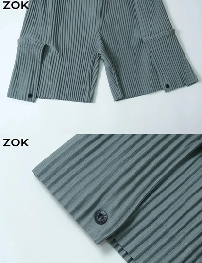 ZOK / 이세이미야케 의류 카고 반바지