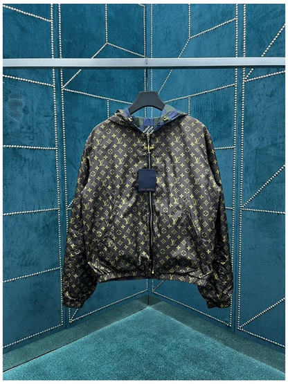 Tile factory / Louis Vuitton men's windproof hooded jacket
