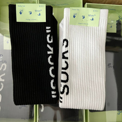 CND / OFF WHITE Typographic Socks