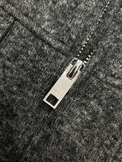zb / 제냐  두꺼운 칼라 재킷 아우터