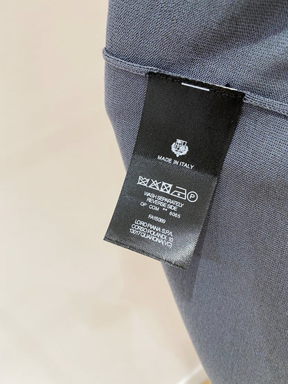 zb / 로로피아나  라운드넥 반팔 니트