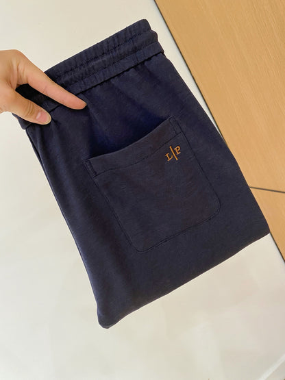 zb / 로로피아나  끈 조임 밴딩 트레이닝 바지