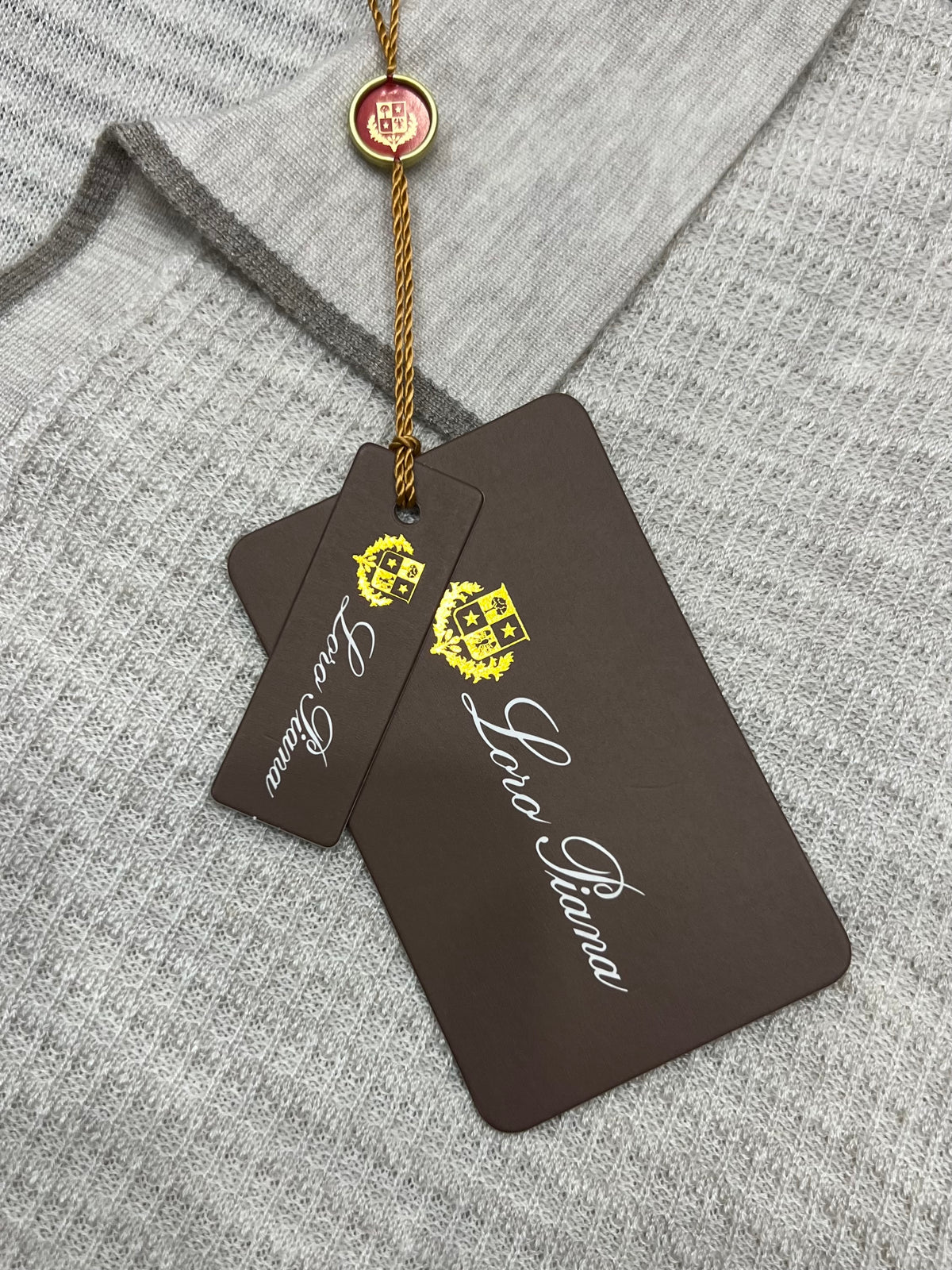 zb / 로로피아나  칼라 니트 폴로