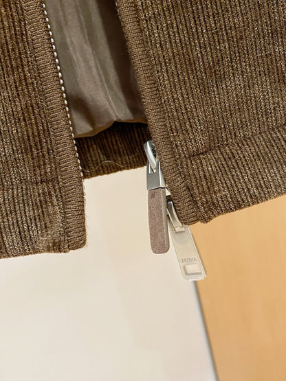 zb / 제냐  스탠칼라 지퍼 조끼