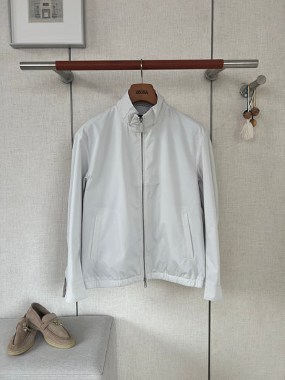 zb / 제냐  스탠칼라 지퍼 자켓