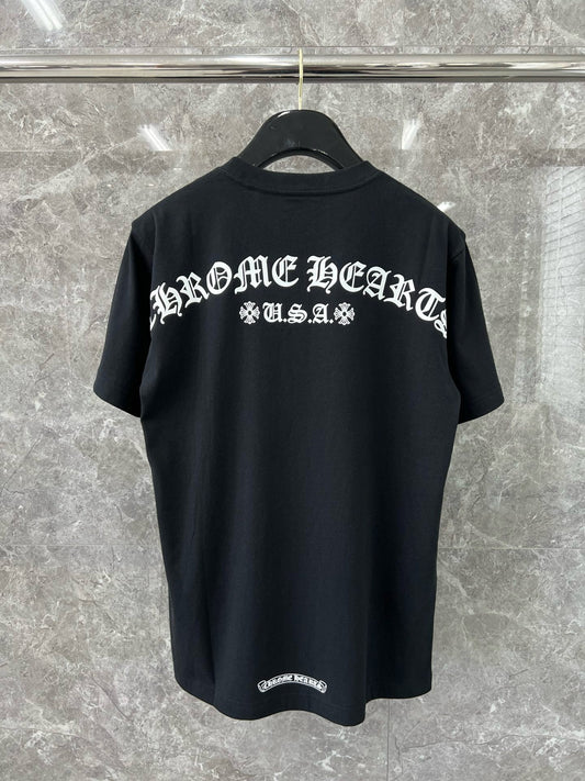 대리석 / 24SS 크롬하츠 X 매티보이 로고 포켓 티셔츠