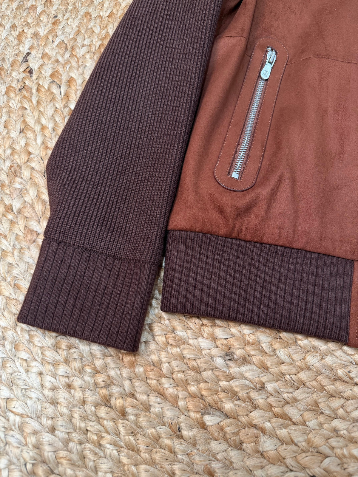 zb / 브루넬로 쿠치넬리  지퍼 스탠카라 재킷