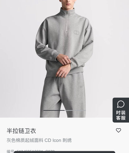대리석 / 디올 반지퍼 맨투맨