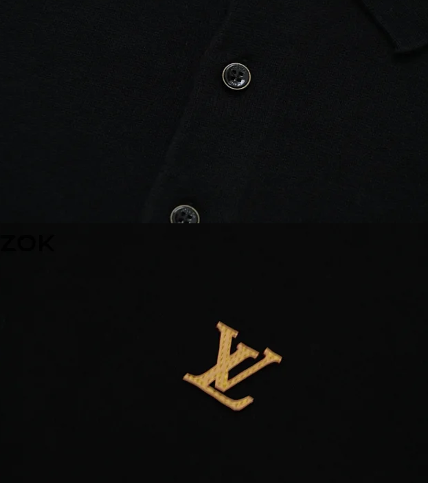 ZOK / 루이비통 니트 반팔 티셔츠
