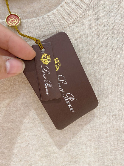 zb / 로로피아나  라운드넥 긴팔 니트