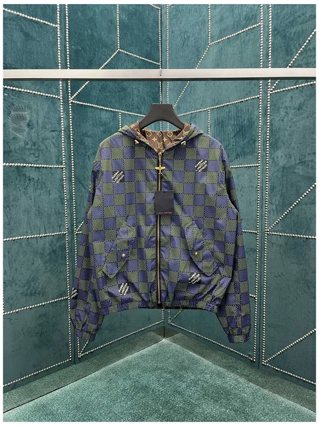 Tile factory / Louis Vuitton men's windproof hooded jacket