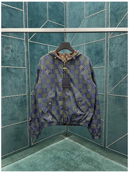Tile factory / Louis Vuitton men's windproof hooded jacket