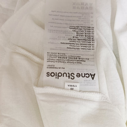 탑아크네 / 아크네스튜디오 letter printed long sleeve T-shirt